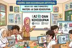 20 Soal Koding dan Kecerdasan Artifisial Kelas 5 SD Bab 11 Semester 2, Materi AI dan Kehidupan