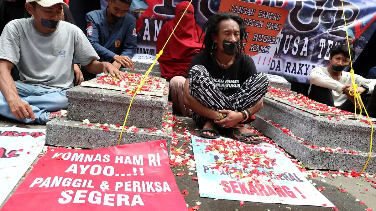 Mahasiswa di NTT Dukung Aksi Mogok Makan Amanat KSB di Komnas HAM