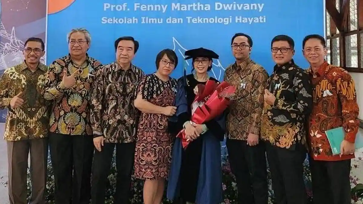 Fenny Martha Dwivany, Penerima IRN Dikukuhkan sebagai Guru Besar ITB