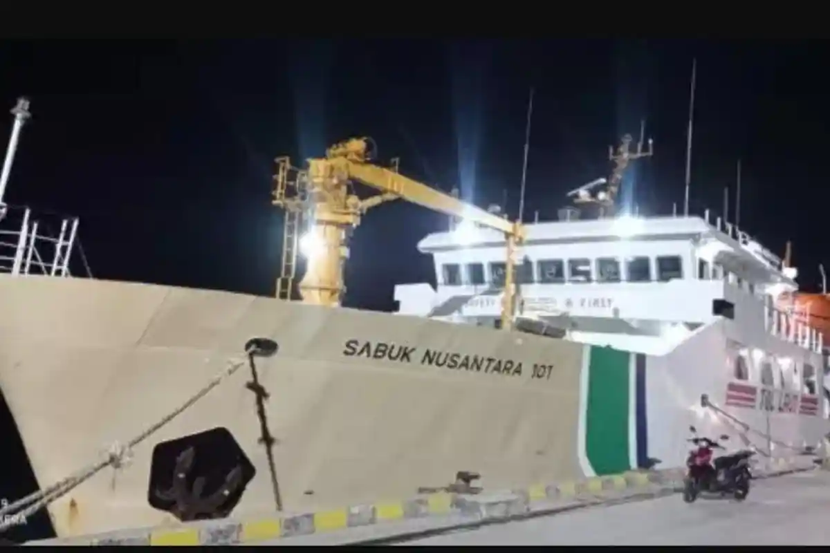 Jadwal Tol Laut KM Sabuk Nusantara 101, Mulai 16 Agustus 2024, Lewoleba-Balauring, Larantuka-Maumere