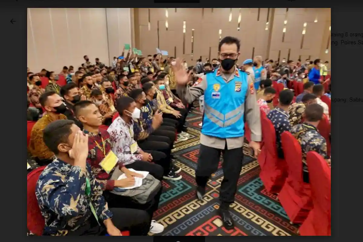 Waka Polda NTT Ingatkan Kepada 447 Lulusan Casis Bintara Polri Tingkat Polda NTT 