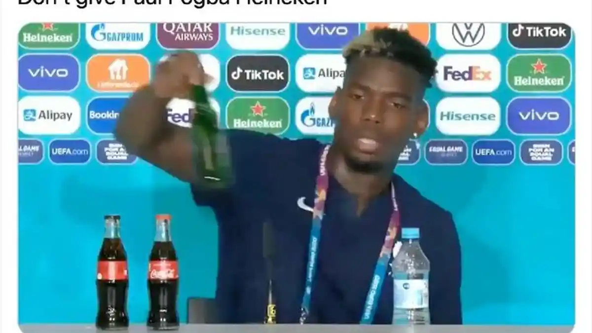 Aksi Ronaldo & Pogba Pindahkan Botol Minuman di Euro 2020, Ini ...