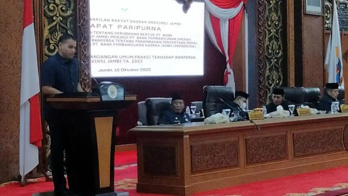 Fraksi PKS DPRD Provinsi Jambi Setujui Ranperda Penyelenggara Administrasi Kependudukan Jadi Perda