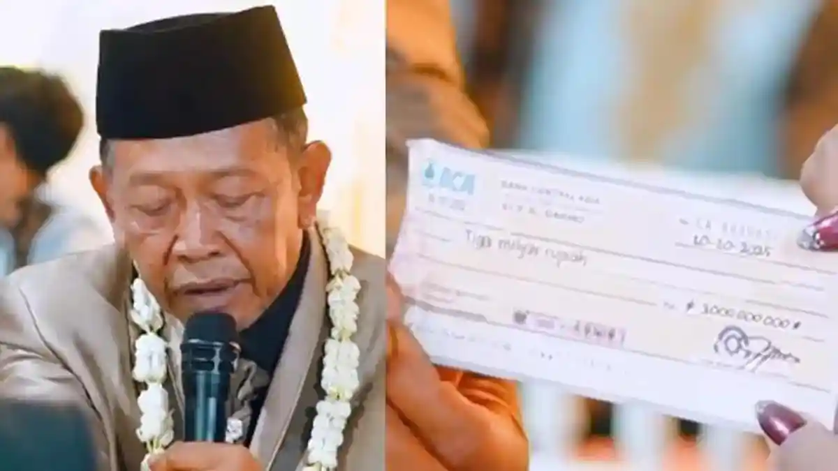 Motif Mbah Tarman Palsukan Cek Rp3 Miliar: Biar Keluarga Perempuan Yakin Kalau Saya Mampu