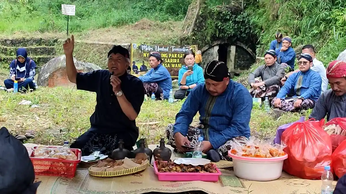 Merti Umbul Manten, Merawat Mata Air Gunung Merapi yang Mengalir Deras