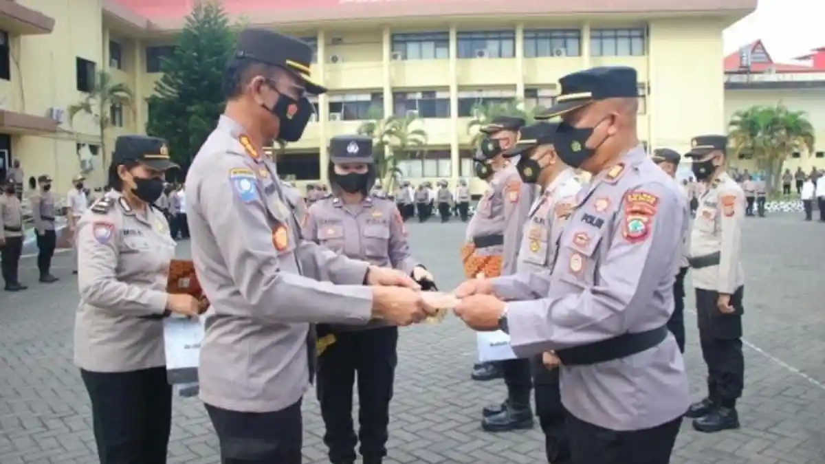 4 Polres Dapat Penghargaan dari Polda Sulut