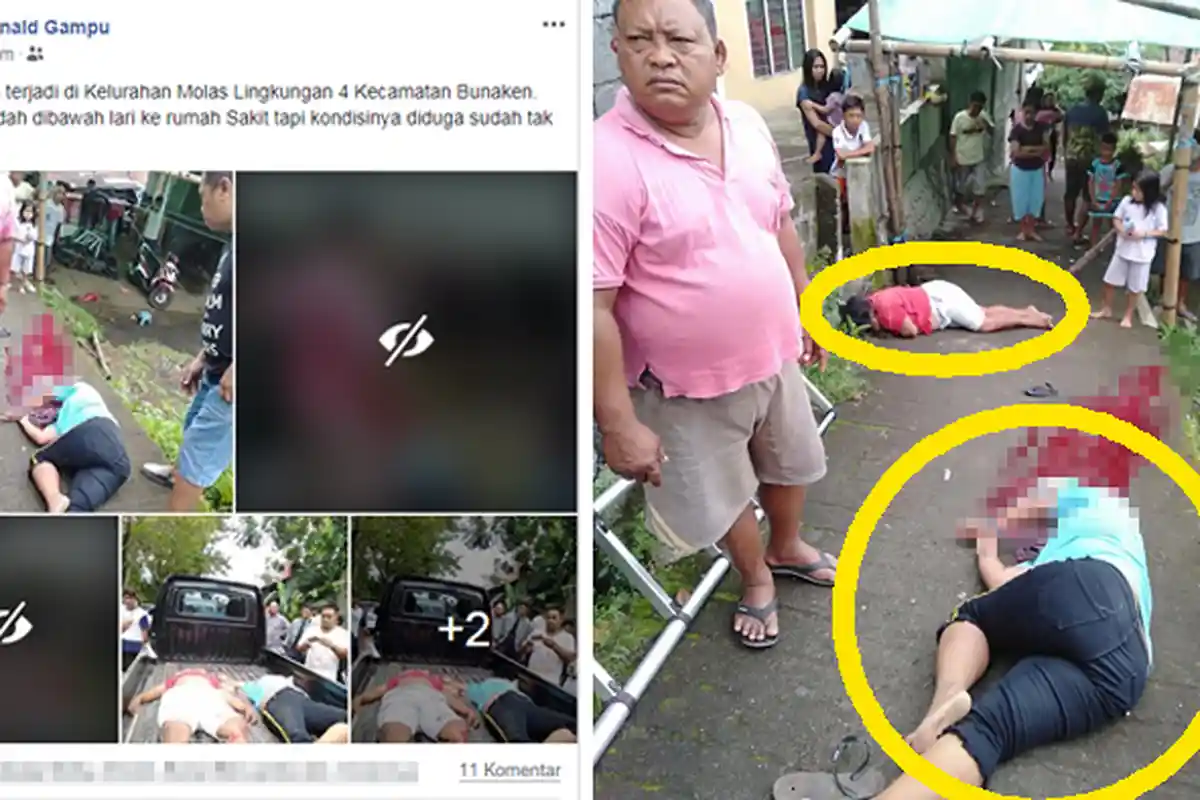 Terkait Kecelakaan Maut di Molas, 1 Wanita Warga Paniki Bawah