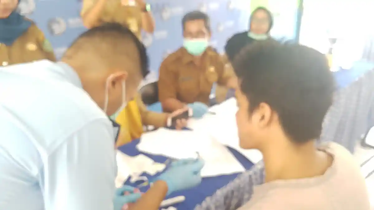 Warga Binaan Rutan Rantau Dikunjungi Dinas Kesehatan Kalsel