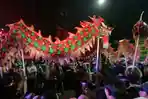 Pawai Perayaan Cap Go Meh di 2026 di Suryakencana Bogor Meriah, Warga Rela Hujan-Hujanan