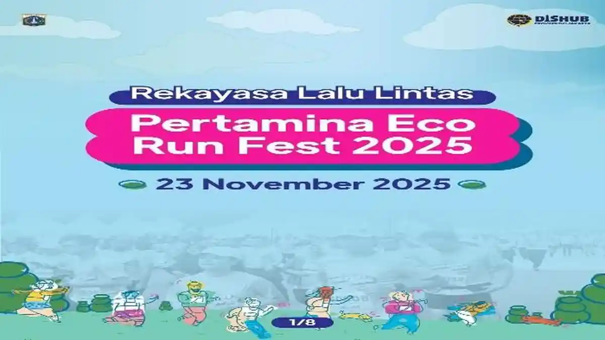 Cek Rute Jalur Terdampak dan Modifikasi Rute Transjakarta Sambut Pertamina Eco Run Fest 23 November