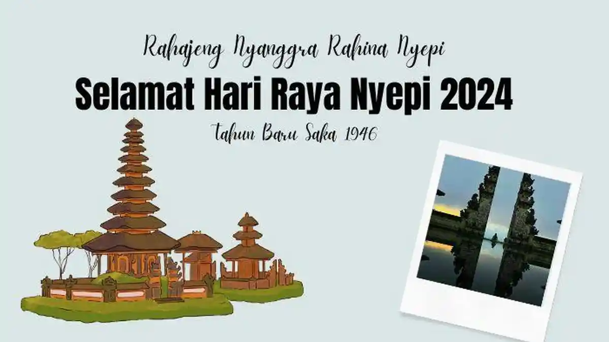 25 Ucapan Selamat Hari Raya Nyepi 2024 dalam Bahasa Bali dan Artinya, Rahajeng Nyepi Warsa 1946