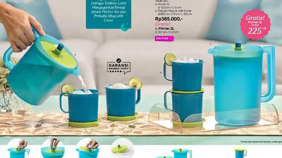 KATALOG Lengkap Promo Tupperware 9-31 Maret 2023, Serbu Diskon dan Gratisan Sambut Bulan Ramadhan