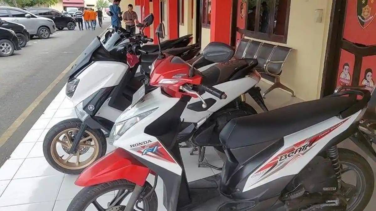 Polres Pidie Tangkap Pelaku Residivis Curanmor, Sendirian Curi 4 Sepmor di Sigli