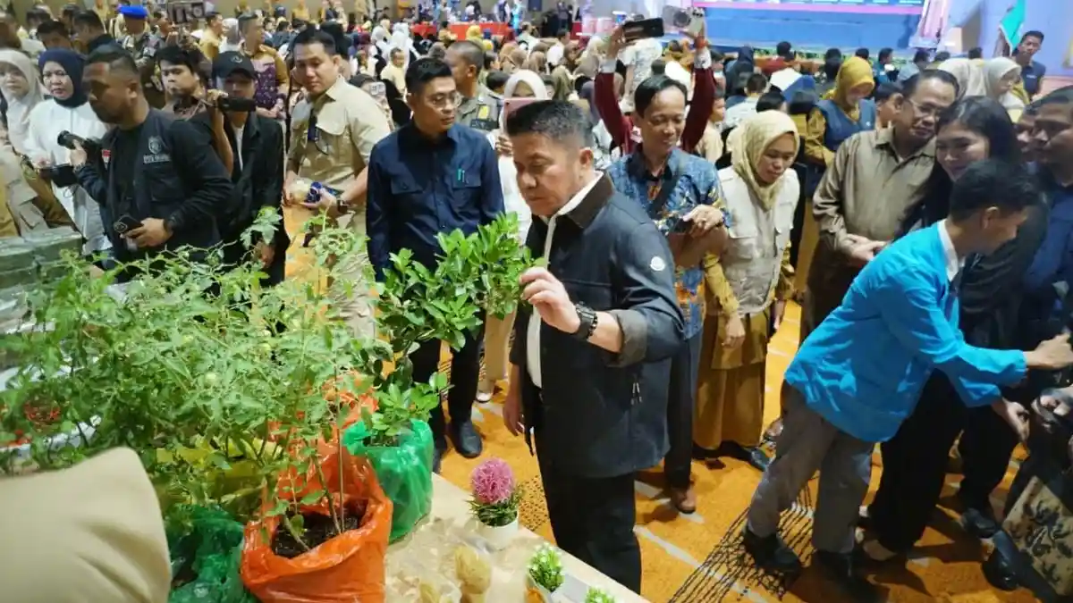 Herman Deru Resmi Luncurkan Program Mulok Kemandirian Pangan Tingkat SMA/SMK di Sumsel