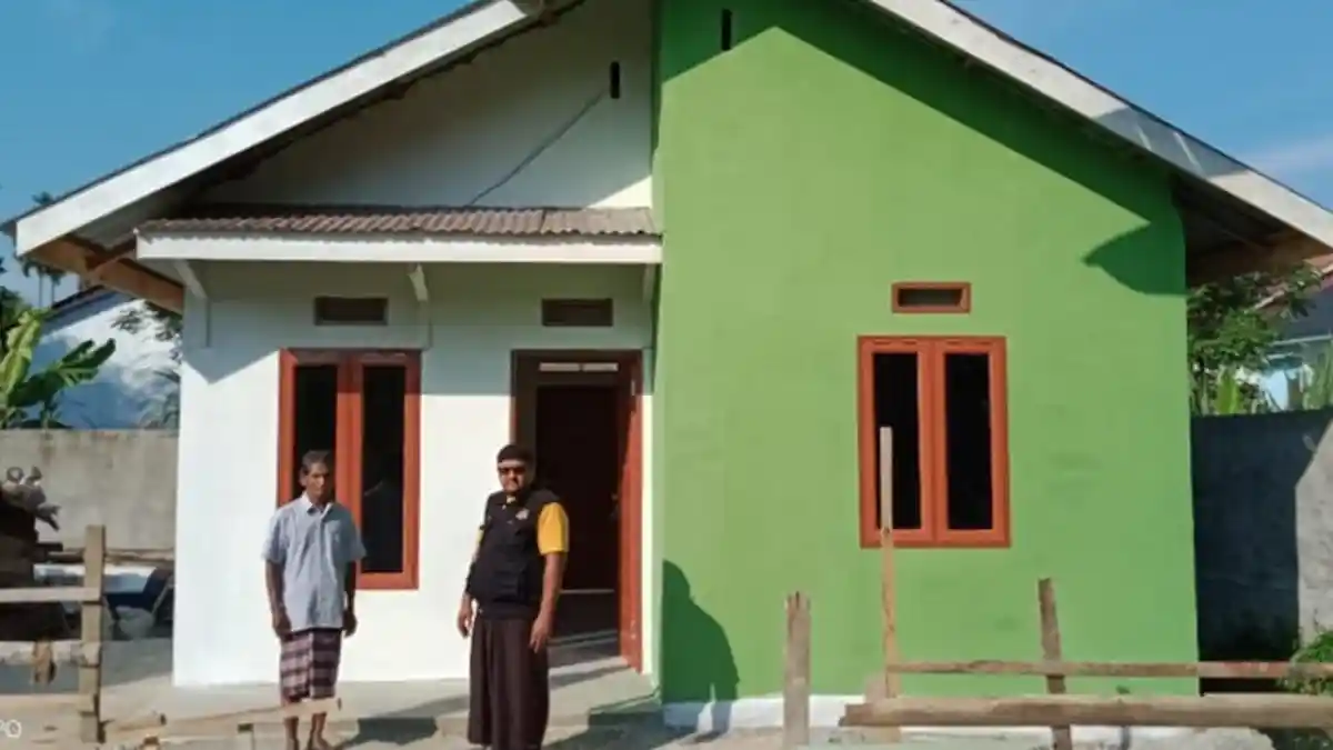 30 Tahun Tempati Rumah tak Layak Huni, Akhirnya Ramli Tempati Rumah Baru