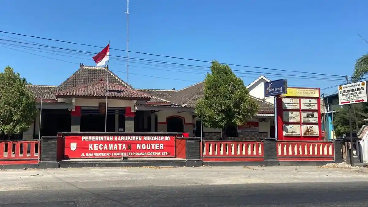 Asal-usul Nama Kecamatan Nguter di Sukoharjo, Ada Kisah Rombongan Bangsawan Keraton Memutar Arah