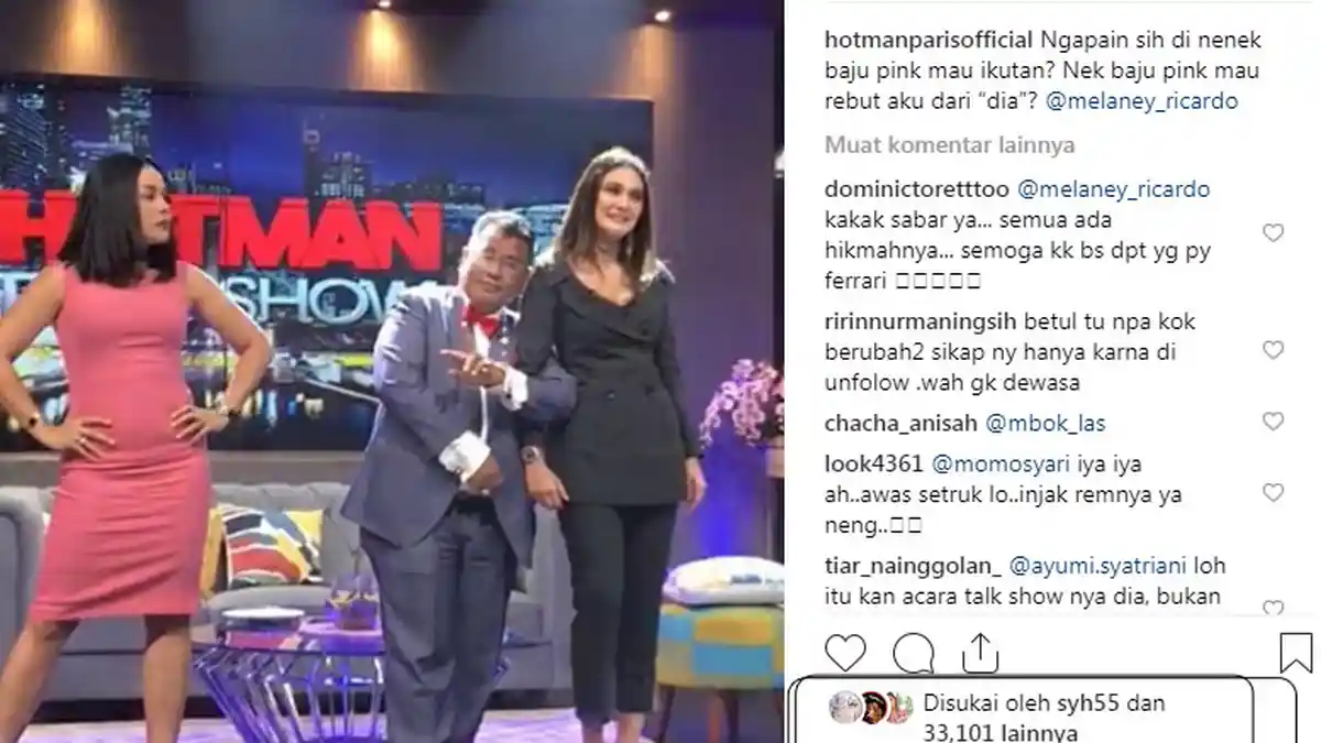 Tak Lagi Berteman dengan Syahrini di Instagram, Hotman Paris Unggah Video Bersama Luna Maya