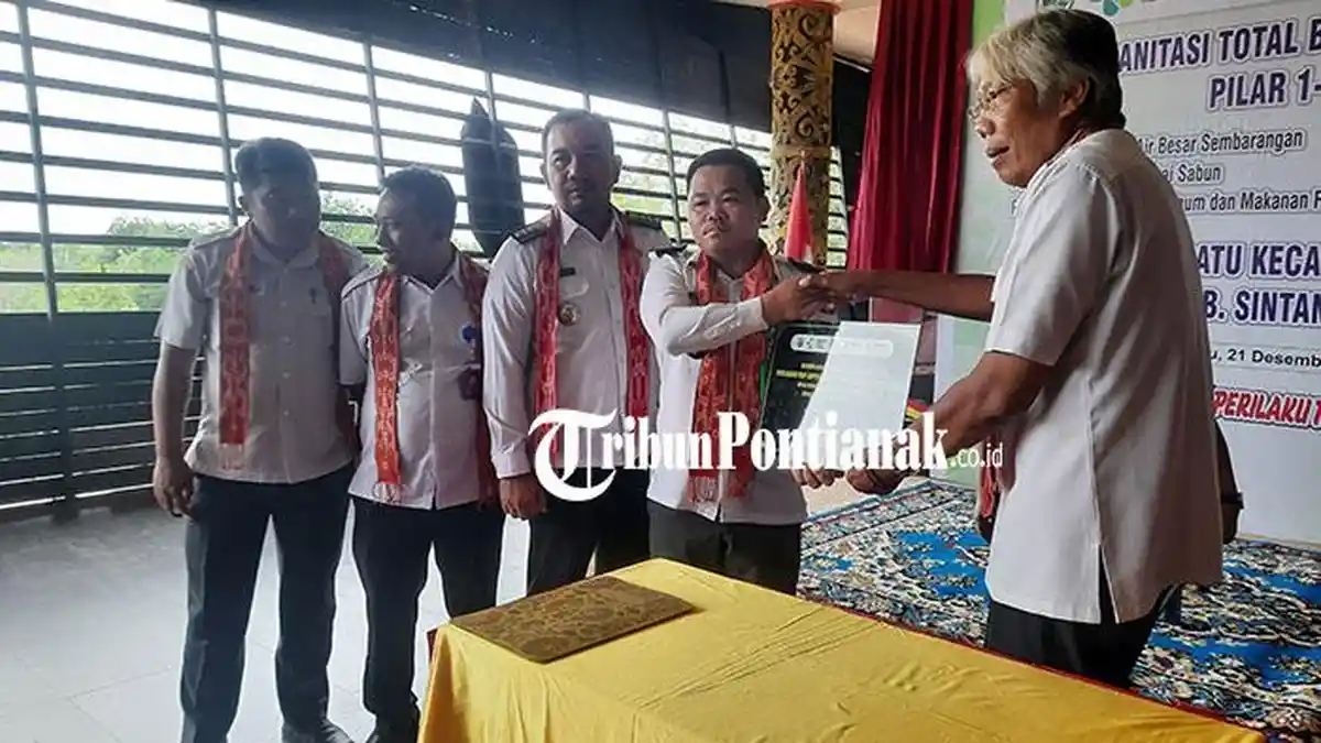Jerora Satu, Desa Pertama di Kota Sintang yang Deklarasi ODF