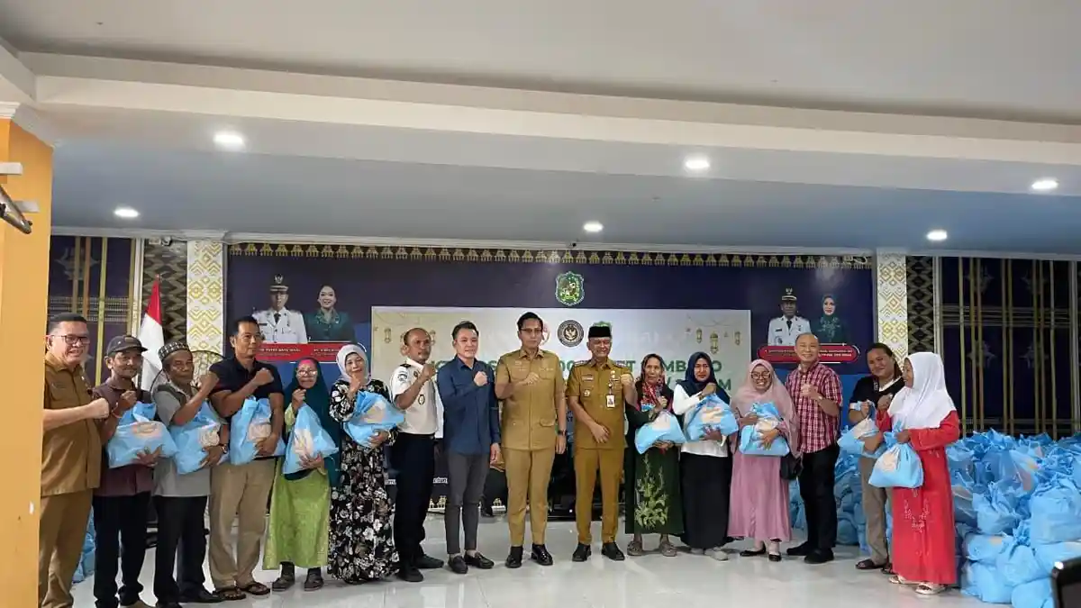 Sambut Idul Fitri 1447 H, Imigrasi Sumut & Walikota Medan Salurkan 2.000Paket Sembako Menteri Imipas