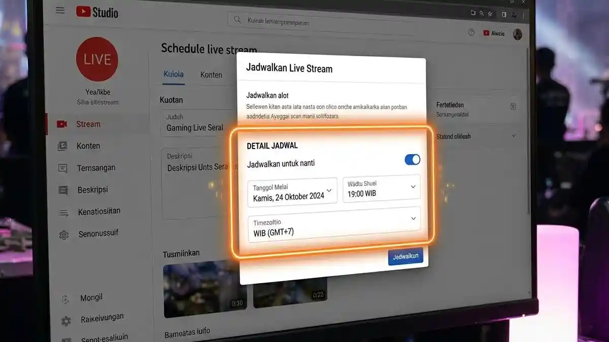 Cara Mudah Menjadwalkan Live Streaming di YouTube