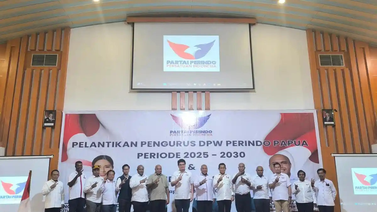 PSU Pilkada Gubernur Papua, Partai Perindo Tegaskan Dukungan kepada Pasangan Mathius Fakhiri-Aryoko