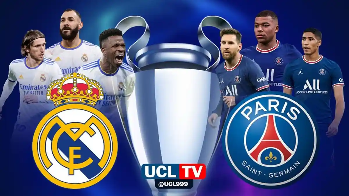 SEDANG BERLANGSUNG PSG Vs Real Madrid, Klik Di Sini Nonton Live Streaming Gratis dari HP
