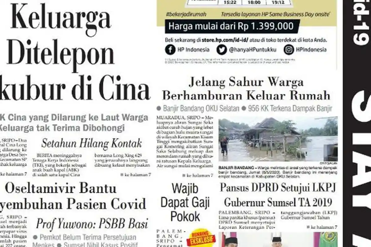 2 ABK Cina yang Dilarung ke Laut Warga OKI, Keluarga Ditelepon Dikubur di Cina