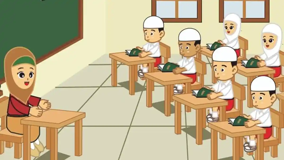 Kunci Jawaban PAI Kelas 6 SD Halaman 73 Kurikulum 2013 Semester 1, Ayo Berlatih Bab 7 Qada dan Qadar