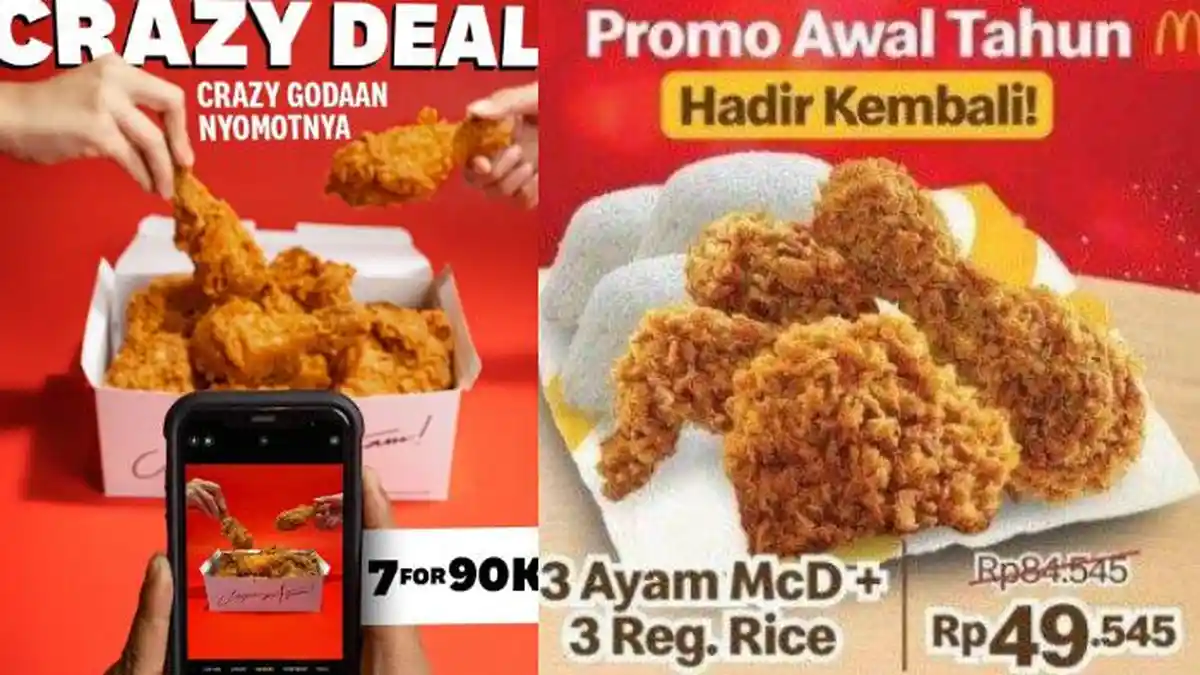 Daftar Promo Restoran Cepat Saji 29 Januari 2023, Lengkap MCDonald, KFC Hingga Burger King