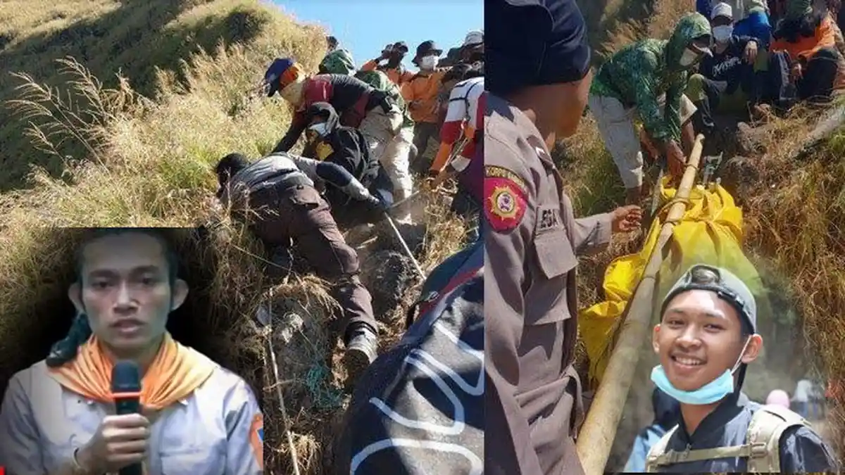 Kronologi Pendaki Thoriq Ditemukan di Gunung Piramid, Diwarnai Lantunan Azan dan Jejak Terpeleset