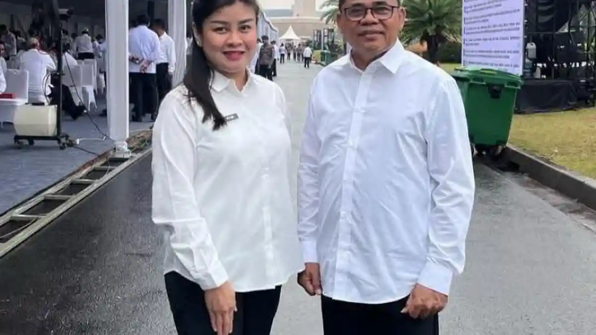 Bupati dan Wabup Sitaro Terpilih Chyntia Kalangit - Heronimus Siap Dilantik Prabowo Subianto