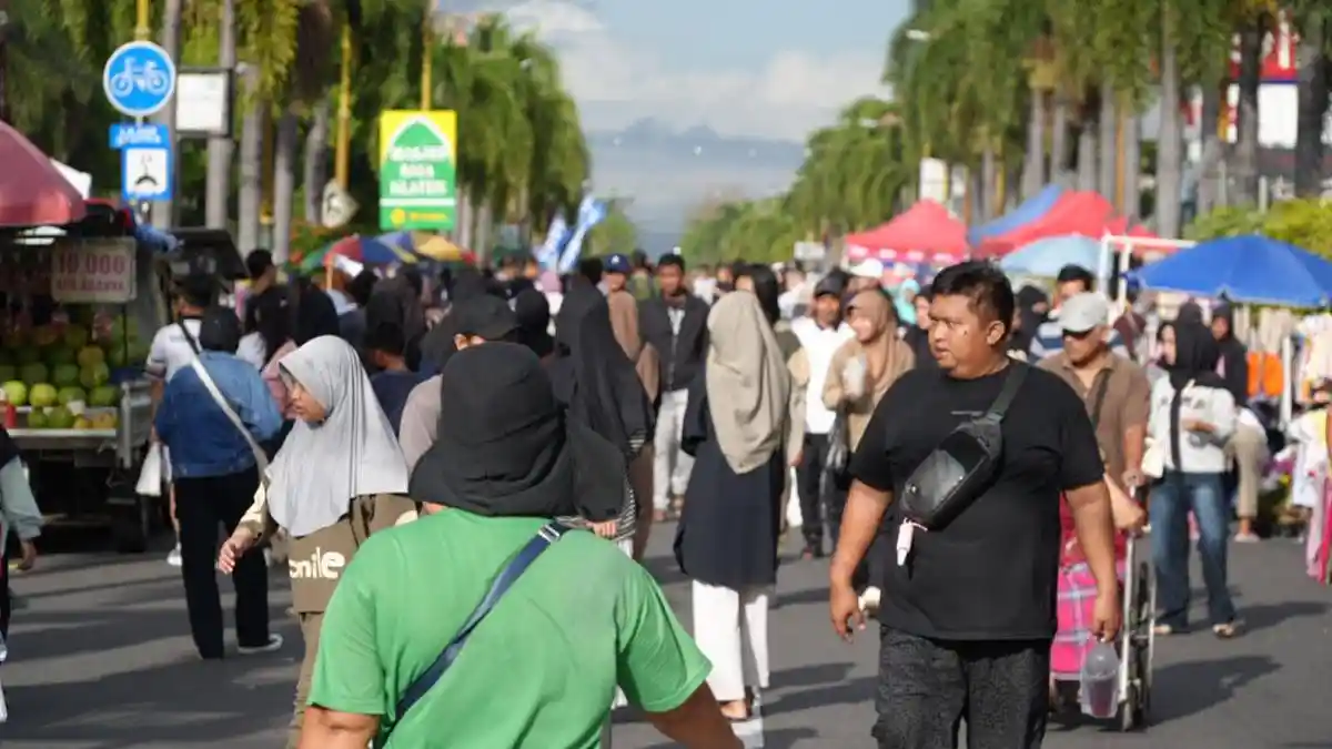 Car Free Day Kembali Digelar di Jalan Pemuda, Warga Klaten Sambut Antusias