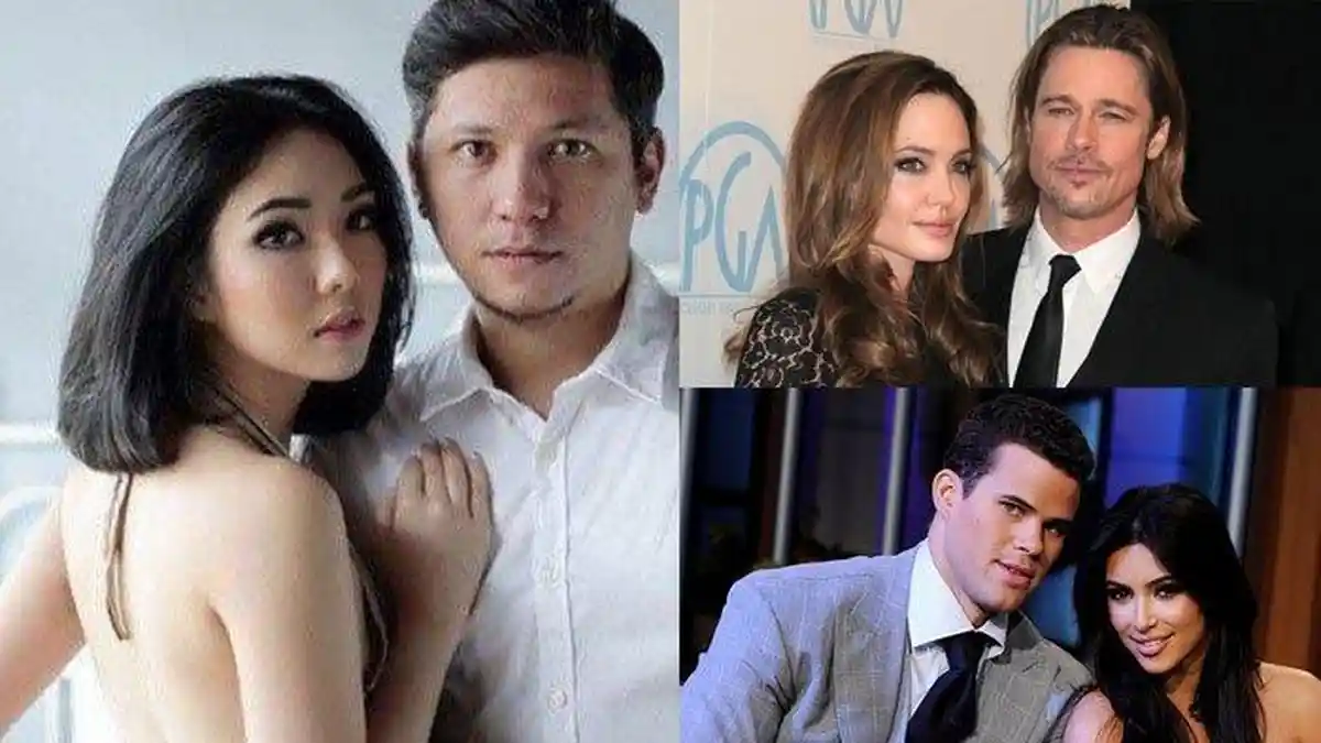 Gisella Anastasia gugat cerai Gading Marten, 5 aktor Hollywood Ini Juga Dicerai Istri