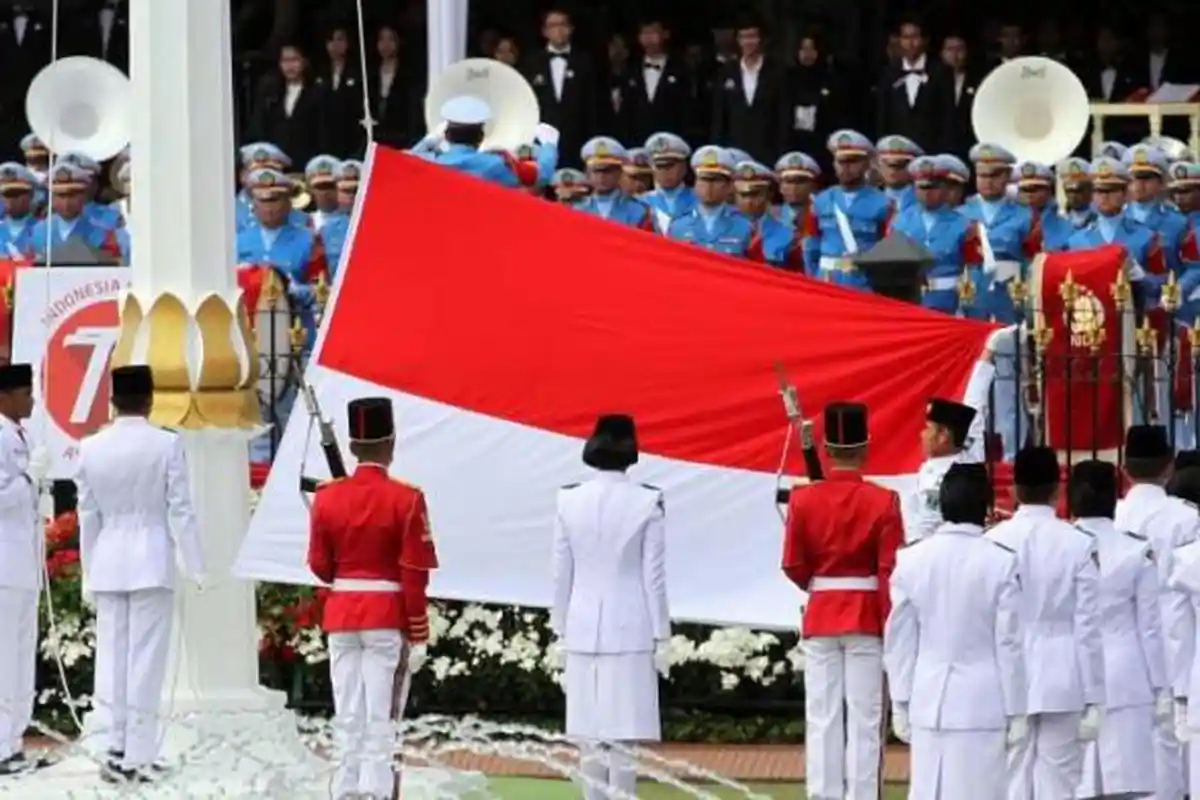 Live Streaming Upacara HUT RI ke-74 17 Agustus di Istana Negara, Ada Kejutan, Prabowo Subianto Absen