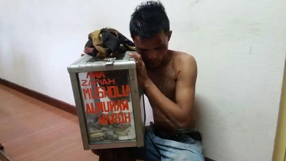 Lebaran Mendekat, Pencuri Kotak Amal Makin Marak