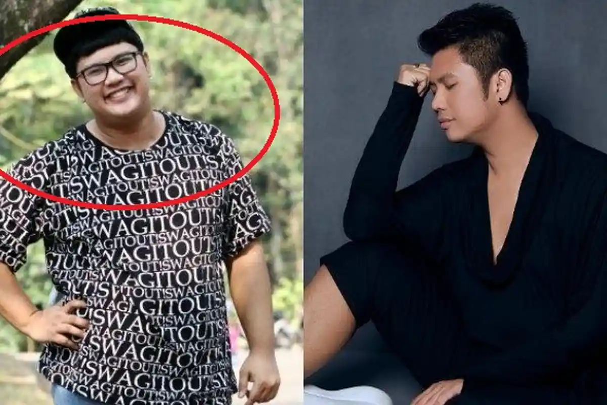 Potret Transformasi Ricky Cuaca yang Berhasil Turun 38 Kg, Lihat dari Mulai yang Chubby Hingga Kurus