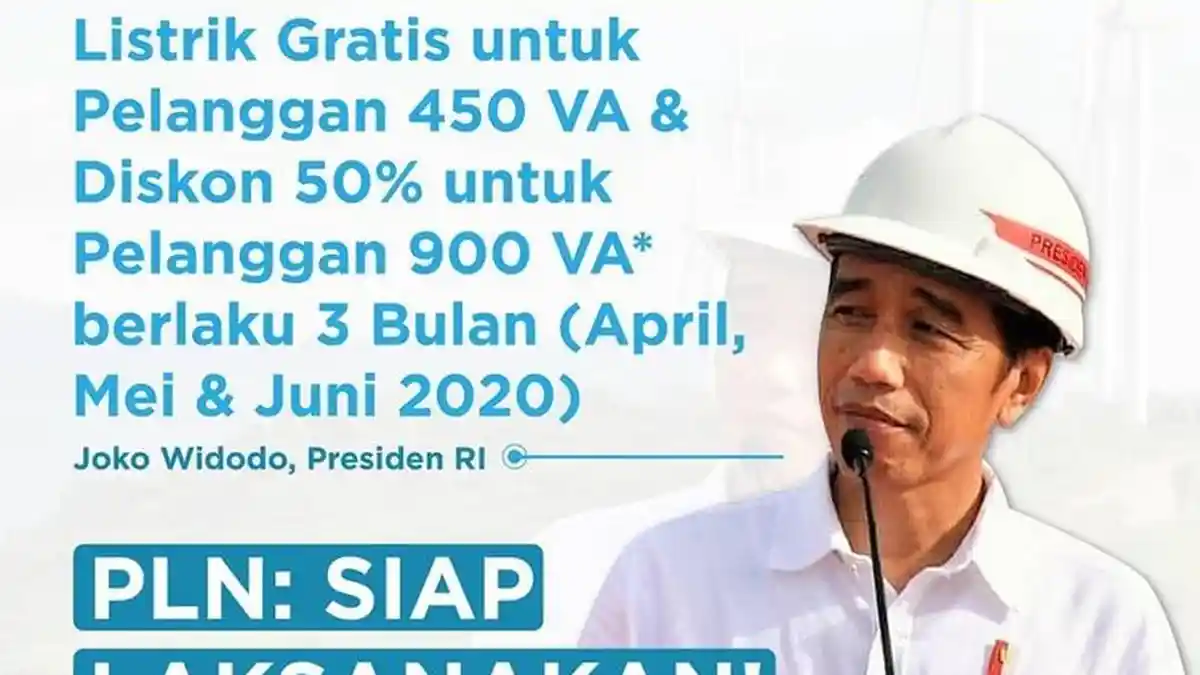 2 Cara Dapatkan Token Listrik Gratis PLN 2020, Akses www.pln.co.id atau WA di 08122123123