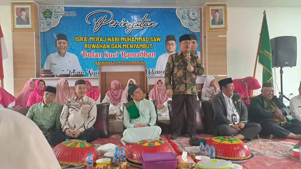 Masmuni Mahatma Ingatkan Umat Muslim Teladani Hikmah Isra Mikraj