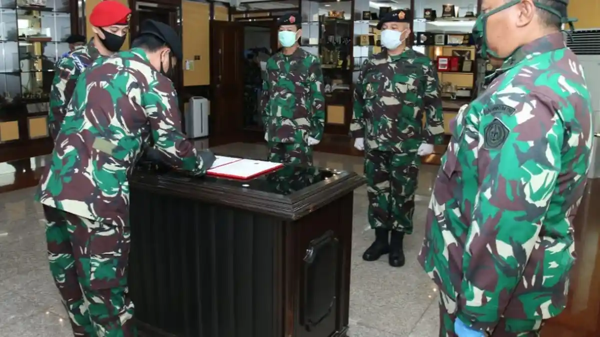 Panglima TNI Pimpin Sertijab Kepala Pusat Keuangan TNI
