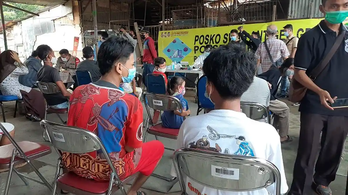 Lima Warga Bambu Apus Kembali Dinyatakan Reaktif Covid-19 setelah Tes Antigen
