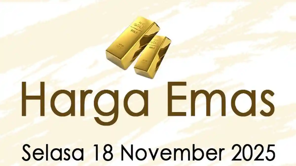 Harga Emas Turun Rp 29.000 Hari Ini Selasa 18 November 2025, pre Gram Kini Dijual Segini