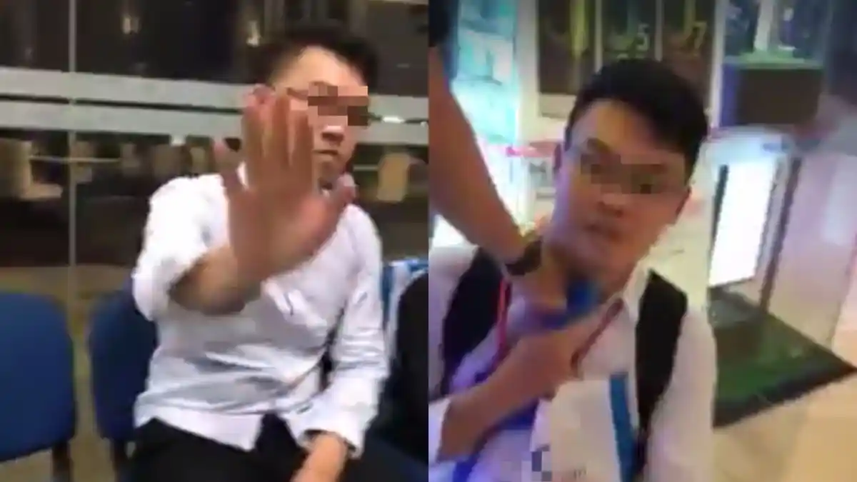 Biadab! Pria Ini Berusaha Rekam Bagian Dalam Rok Seorang Wanita