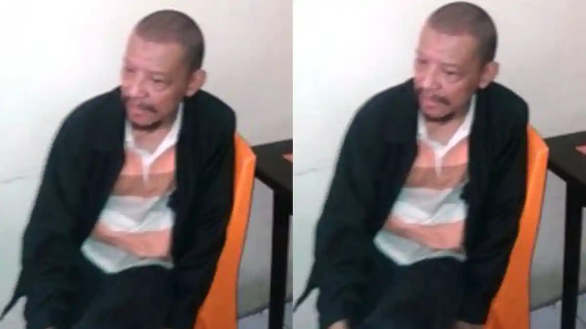 DPO Ini Ditangkap Saat Asyik Makan Bakso, Penampilannya Sekarang Plontos dan Berjanggut