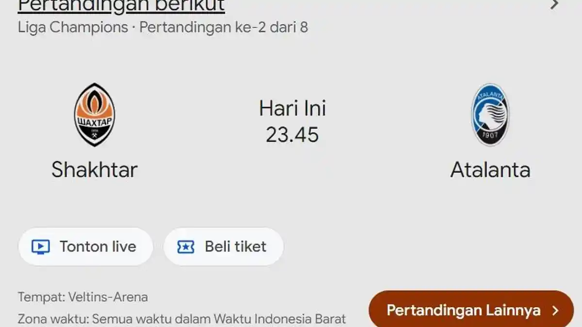 Prediksi Skor dan Susunan Pemain Shakhtar vs Atalanta Malam Ini, Adu Tajam Traore dan Retegui