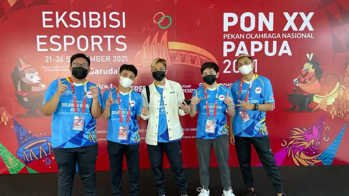 Tim Mobile Legends Sulut Raih Medali Perunggu di PON XX Papua