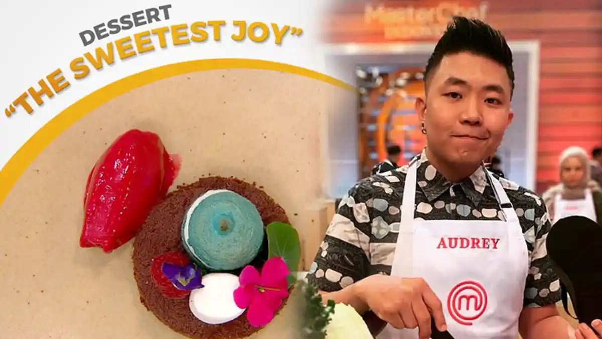 Cerita Audrey di Final MasterChef Season 7, Persembahkan Tribute Dessert untuk Almarhum Sahabat
