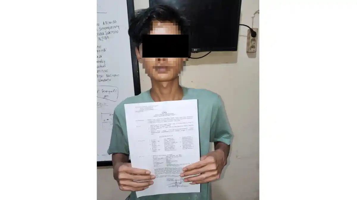 Kurang dari 24 Jam, Pelaku Curanmor di Kedai Pecel Lele Dharmasraya Berhasil Ditangkap Polisi
