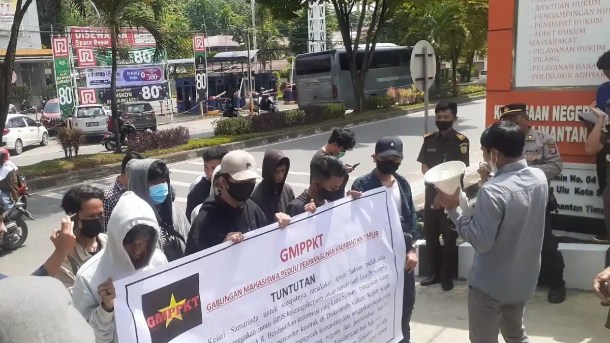 Mahasiswa Desak Kejari Samarinda Segera Panggil Perusahaan Media, soal Jamsos Menunggak