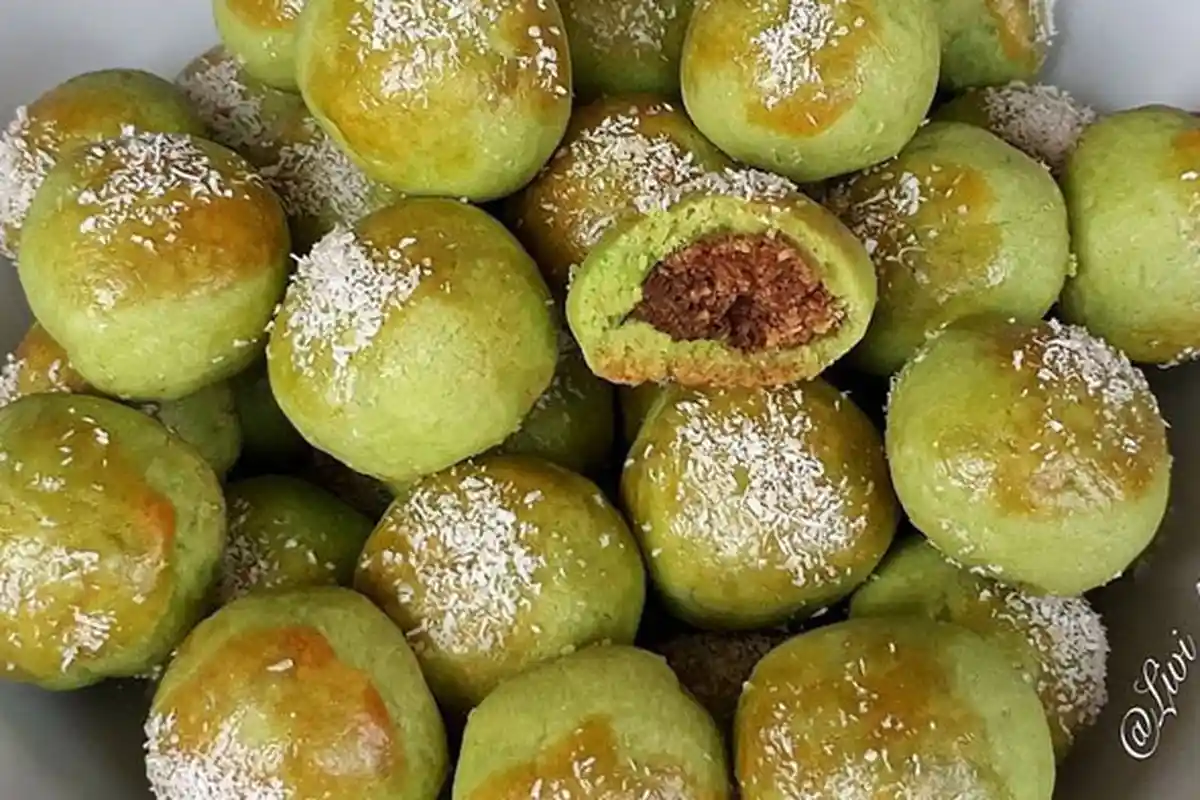 Resep Klepon Cookies - Perpaduan Hidangan Kekinian dengan Tradisional, Lezat Dimulut