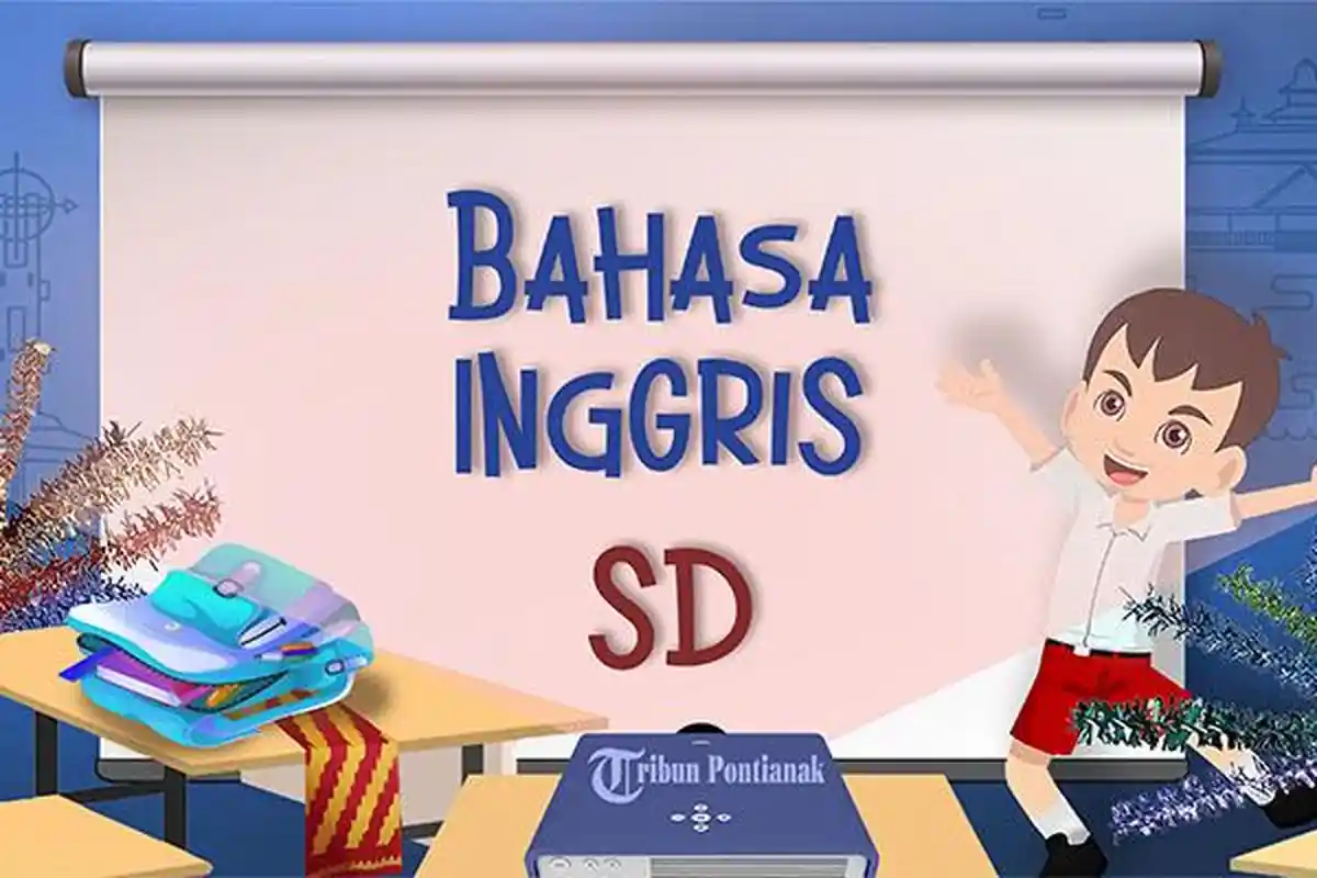 Soal Bahasa Inggris Kelas 4 Ulangan/Ujian Akhir Semester 2 2023 Lengkap Kunci Jawaban Kls 4 SD/MI